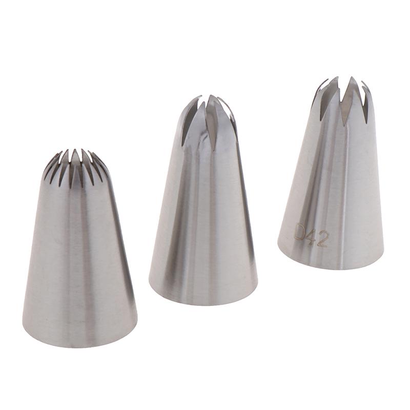 3шт крем торт глазурь трубопроводы кекс насадки кондитерские советы помадка торт декор