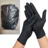 100 Pack Disposable Black Nitrile Gloves For Household Cleaning Work Safety Tools Gardening Gloves Kitchen Cooking Tools Tatto