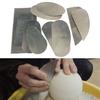 10pcs Clay Sculpture Pottery Molding Ceramics Sharp Stainless Steel Sculpting Tools Scraper
