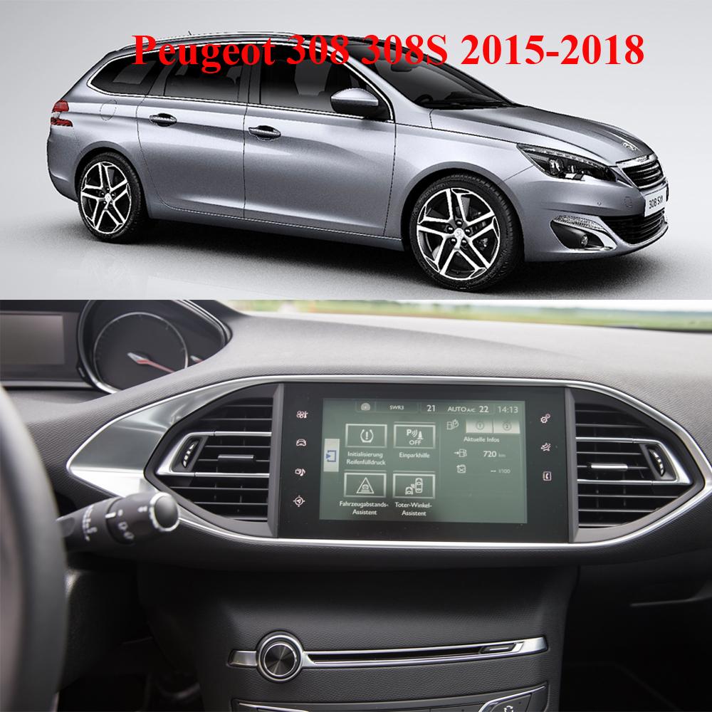 For Peugeot 308 308S 2015-2018 Car Radio Car Multimedia Player Intelligent System Android WIFI GPS Navigation 1+16GB