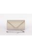 Women's Stylish and Useful Evening Dress Bag Cream Line Pattern Evening Dress Bag