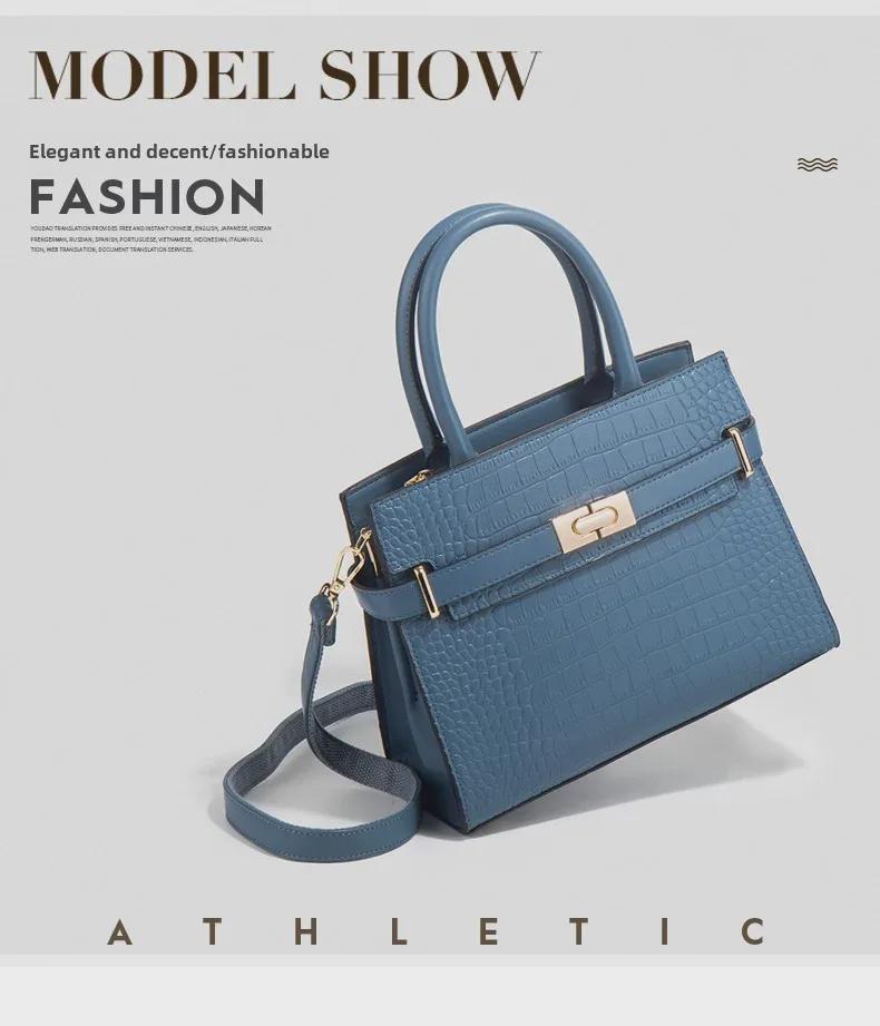 Mother's Day Gift Soft Leather Handbag for Middle-Aged Women - 2025 Spring/Summer Collection