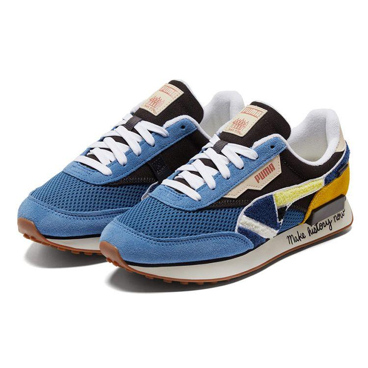 Кроссовки унисекс Black Fives x Puma Future Rider Star Sapphire Maize Синие 381958-01