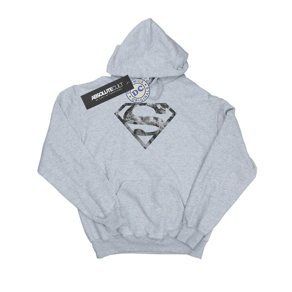 DC Comics Mens Superman Marble Logo Hoodie