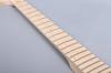 Generic Maple Guitar Neck 24 Fret 64.8 cm Unfinished Fretboard No Markers Paddle Head Replacement