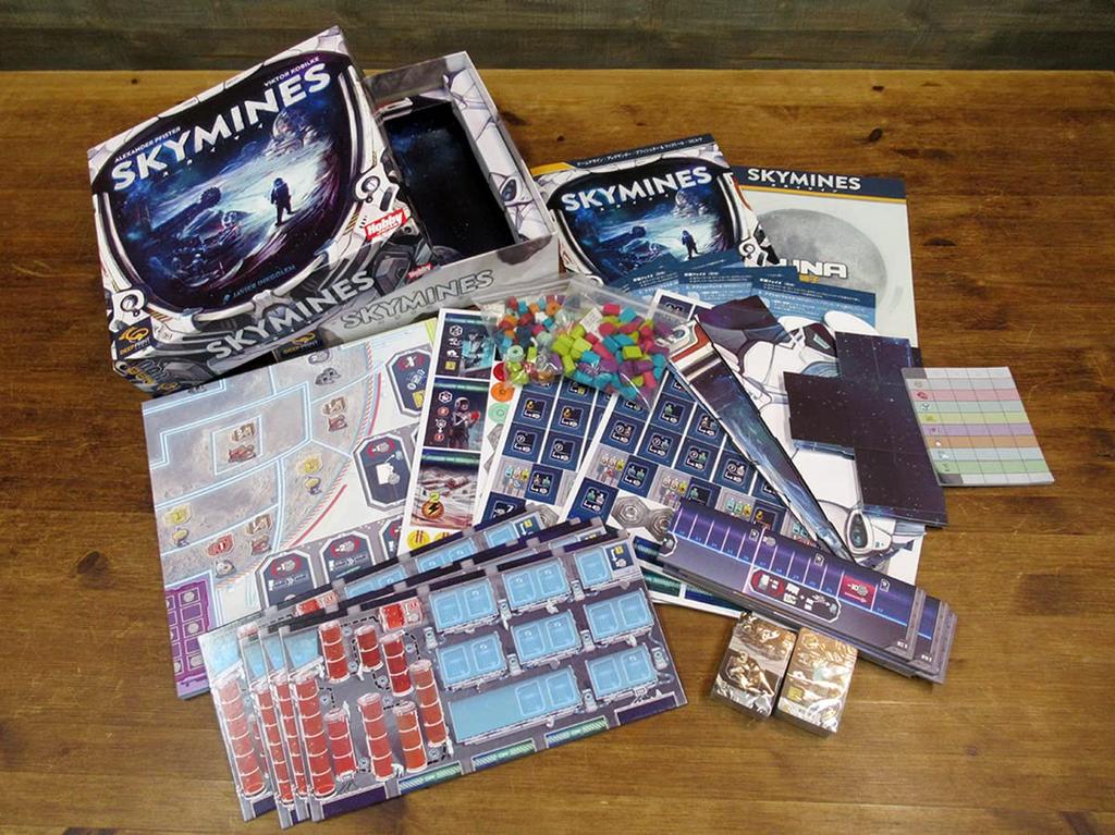 Board game Skymine Japanese version