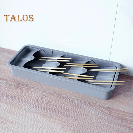 Ящик для хранения столовых приборов, расширяемый ящик, съемный, сохраняет порядок, экономит место, стабильный органайзер для посуды