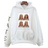 Tate McRae Mind Pullover Hoodie Fashion Casual Hoodies Women Men Long Sleeve Hooded Sweatshirts Streetwear Pullover Trendy Tops