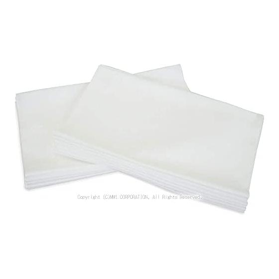 Special Fine Grade 12 pcs Tenugui (Fine Texture) 37cm x 92cm White Plain Hand Towel Sarashi Fabric
