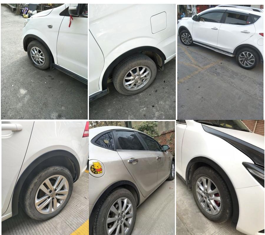 59''*1.57'' Защита расширителей колесных арок автомобиля Черный Универсальный