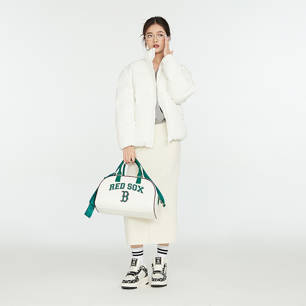 New MLB New York Yankees Down Jackets Unisex Cream 3ADJB0336-50CRS