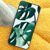Leaves Monstera Green Case For Xiaomi 15 14 Ultra 13T 14T 15T 17 Pro Max Cover For POCO X7 F8 Pro X3 X5 X6 F5 F6 F7