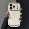 Модный Овальный Кожаный Чехол для Телефона с Воздушной Подушкой Для iPhone 17Air 17 16 15 14 13 12 11 Pro Max Plus Airbag Ударопрочный Силиконовый Чехол