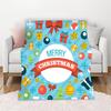 Фланелевое одеяло с 3D рождественской тематикой «сделай сам», мягкое, легкое, теплое для гостиной, спальни, кровати, дивана, детей и взрослых, подарки