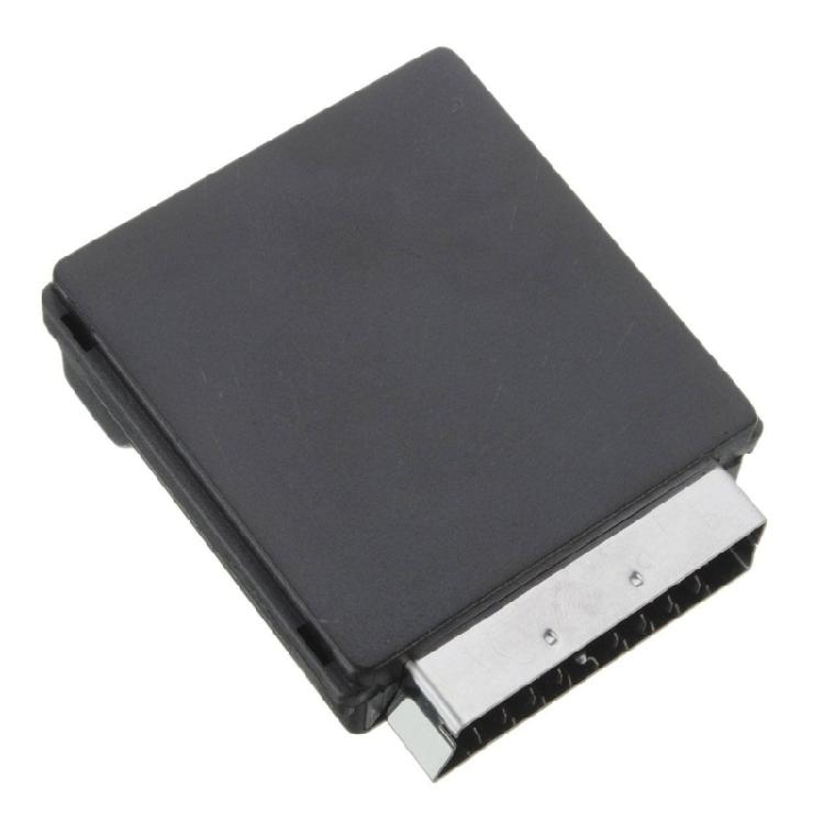 Переключаемый AV-адаптер SCART с противоскользящим корпусом из АБС-пластика и металла, точный, для надежного преобразования видео