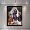Raphael Sistine Madonna Famous Canvas Painting Madonna of Jesus Poster and Print Wall Art Pictures for Living Room Decor Cuadros