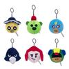 7pcs New Cartoon Wilderness Brawl Spike Doll Surrounding Plush Dolls Game Characters Children Room Decoration Birthday Gift