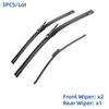 3 шт. для Benz VITO Viano W639 2011-2014 28 "26" 15 "передние и задние щетки стеклоочистителя лобовое стекло резак для окон аксессуары 2011 2012 2013 2014
