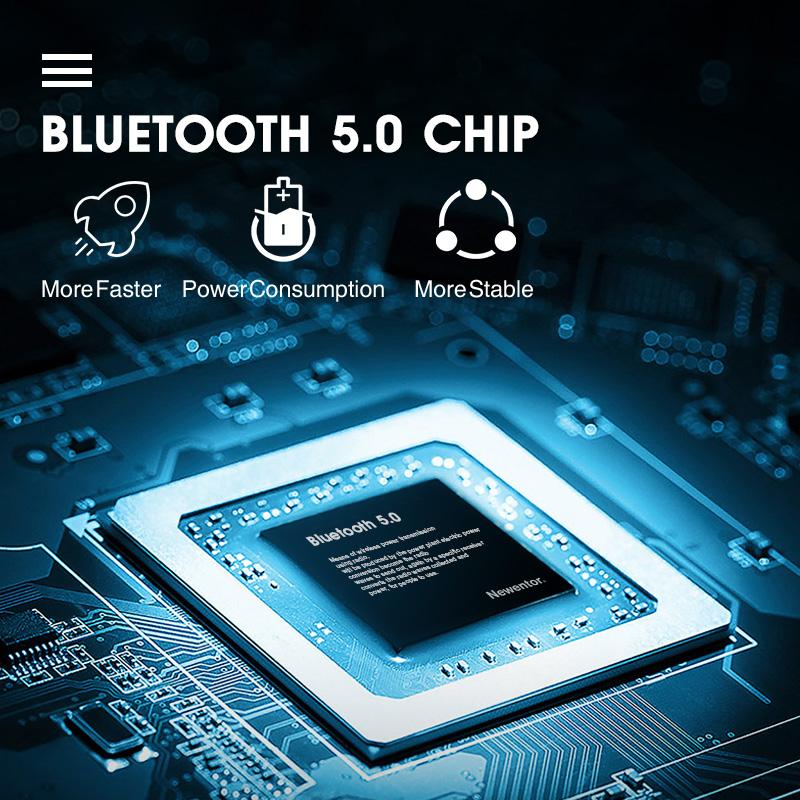 TWS Беспроводные Bluetooth-наушники Hi-Fi Звук Bluetooth 5,0 Гарнитура Интеллектуальный цифровой дисплей Наушники Портативные спортивные наушники для Android IOS