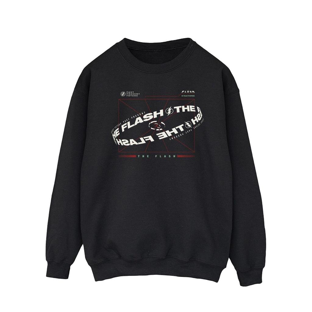 DC Comics Mens The Flash Graph Sweatshirt