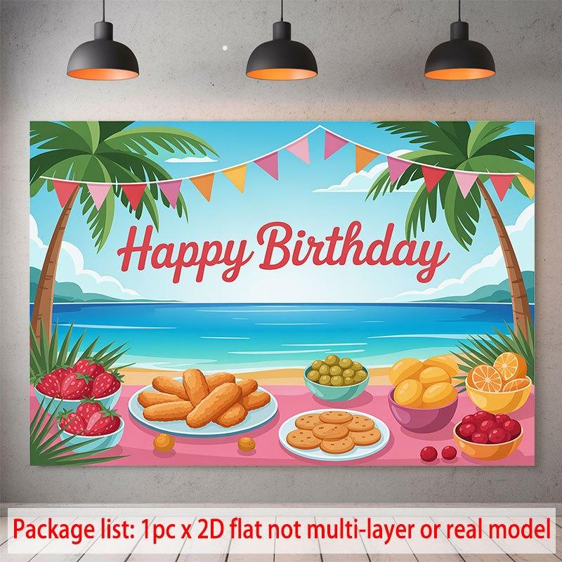 Party Backdrop Beach Flat Events Wedding Coming Ceremony Four Seasons Entryway Photo Booth Decor Front Door Decor