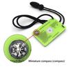 Multifunctional Signal Mirror with Compass Whistle Lanyard Good Reflection Effect Acrylic Emergency Rescue Survival Mirror SOS First Aid Accessories