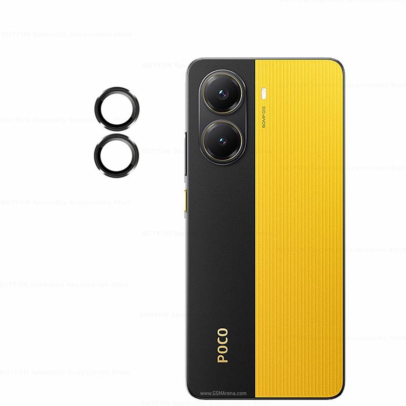 Для Xiaomi Poco X7 Pro металлическое кольцо защитная крышка объектива Xiomi Pocox7Pro Poxo Little Poco X 7 Pro 5G алюминиевый сплав камера стекло