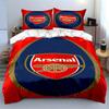 Arsenal Logo Bedding Set Bedding Duvet Cover Set Duvet Cover Pillowcases Home Decor (1 * Duvet Cover 2 * Pillowcases, without duvet insert)