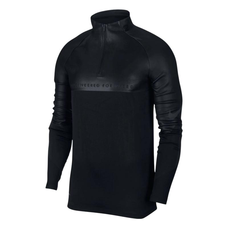 Nike Спортивная толстовка с молнией и панелями Vapor Knit Strike Мужские толстовки BQ5835-010