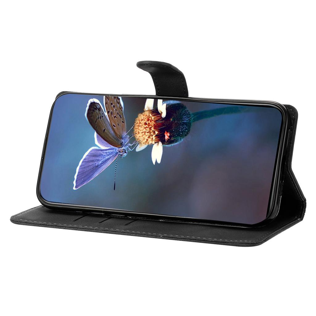 Чехол для Samsung Galaxy A16 5G/A16 4G с рисунком бабочки и цветка, кожаный чехол для телефона с тактильным покрытием