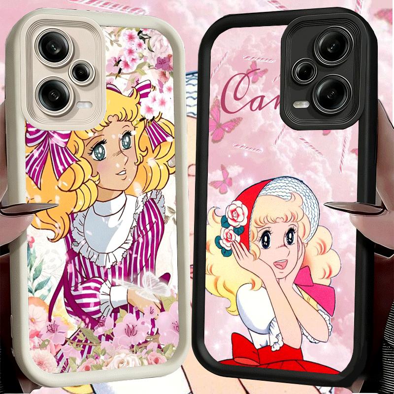 Мягкий чехол для телефона с рисунком из аниме Candy Candy для Xiaomi Poco X7 X6 X5 Pro X4 Gt X3 F7 Ultra M8 M7 Redmi 15C 15 14C 13 13C 12 12C 10 10C