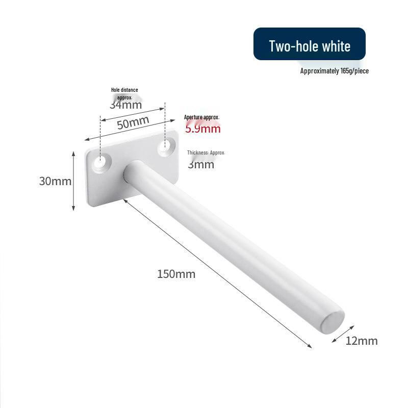 Невидимый Т-образный несущий кронштейн: Скрытый плавающий крепеж для настенных перегородок