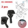Car Water Nozzles 2Pcs Front Windshield Wiper Washer Jet Nozzle 30655605 For Volvo C30 V40 S40 V50 C70 S70 S80 XC70 XC90 7845009