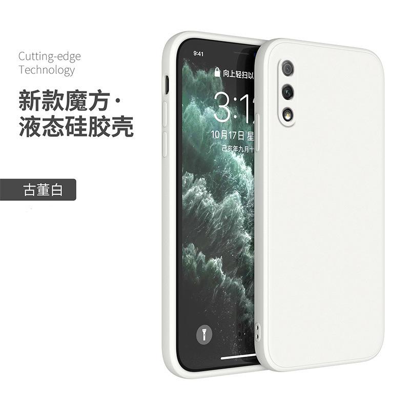Подходит для чехла на телефон Honor 1x Чехол-защита Honor Pro Прямая грань Кубик Рубика Жидкий силикон Мягкий чехол Honor