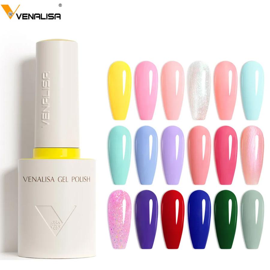 Venalisa Новая формула Гель-лак для ногтей Без Hema TPO Гель-лак Великолепные цвета Полуперманентный 10 мл УФ Гель