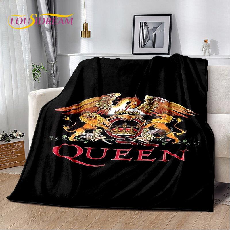 Фредди Меркьюри Queen-Рок-группа Мягкое Плюшевое Одеяло, Фланелевое Одеяло Плед для Гостиной Спальни Кровати Дивана Покрытие для Пикника