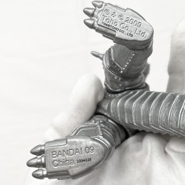 Б/У [Б/У] Текущее состояние Серия Movie Monster EX Мехагодзилла Bandai Godzilla vs. Мягкая виниловая фигурка Мехагодзиллы [17]