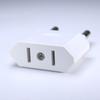 Lingzaling Europe Outlet Conversion Adapter for Overseas Travel Power Conversion Plug C Type Set of 2 (White)