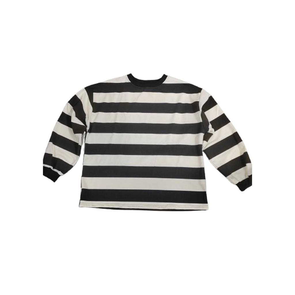 Женская полосатая толстовка, свободный пуловер с круглым вырезом