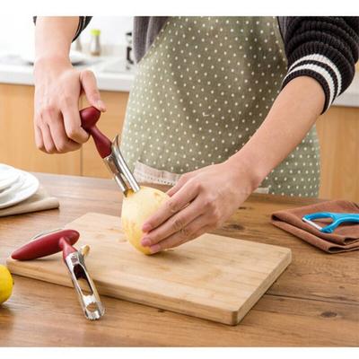 Нож для резки яблок из нержавеющей стали, нож для нарезки фруктов, нож для резки овощей, инструменты для удаления сердцевины