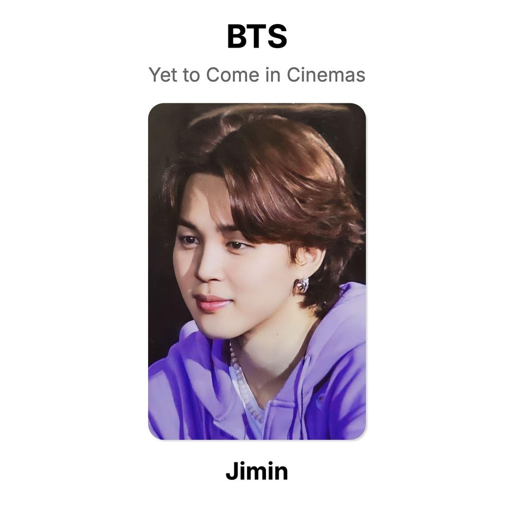 BTS Скоро в кино Официальная фотокарточка