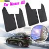 4x Mudflaps Mud Flaps Splash Guards Mudguards For Nissan Altima Teana Sylphy Juke Titan Serena Versa Sunny Almera Murano Armada