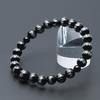 Specially Selected Bracelet Prayer Beads Heart Sutra Engraved Bracelet Black Onyx 8mm Beads Prayer Bead Prayer Bead