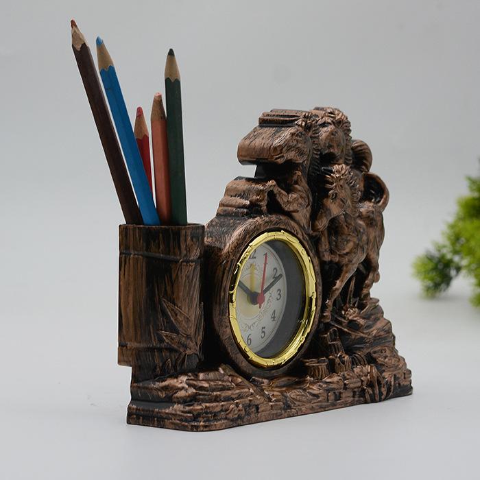 Clocks and Home Accessories Wujin Horse Stroke Alarm Clock Company Gifts Photographic Equipment