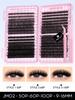 Xiaomi GROINNEYA Lash Clusters Kit Cat Lashes 640 Pcs with Lash Bond & Seal Cluster Eyelash Extensions Eyelash Clusters Kit DIY at Home