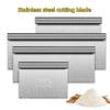 Stainless Steel Scale Cake Scraper DIY Dough Pastry Spatulas Buttercream Edge Smoother Cake Decorating Tools Baking Accessories
