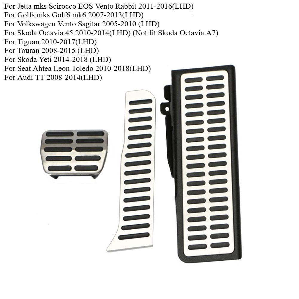 Автоаксессуары Подножка Педаль газа Педаль тормоза Педаль сцепления для Skoda Octavia A5 Yeti Superb для Seat Altea Leon Toledo
