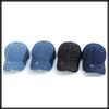 Plain CA486 [White Fang] Cap, Denim, Distressed, Hat, Casual, Cool, Brim, Men's, Women's, (Blue)