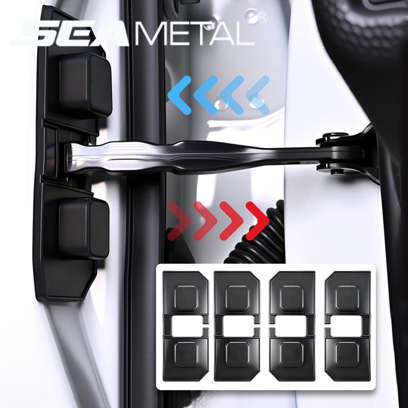 SEAMETAL Силиконовый ограничитель двери автомобиля, накладка-замок, буфер, амортизатор, силиконовые защитные накладки на дверной фиксатор автомобиля, ударопрочные, утолщенные, противоударные