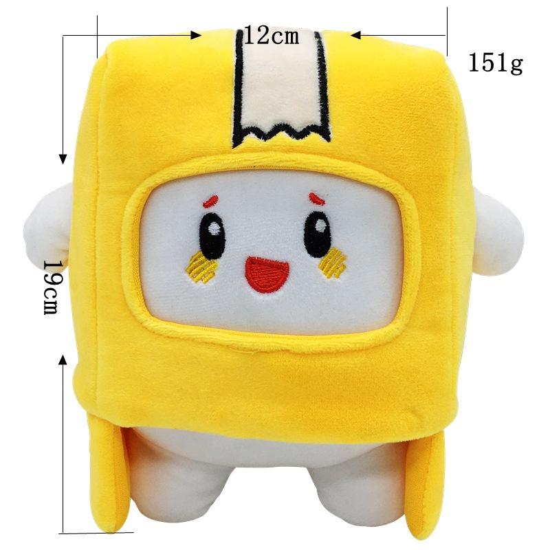 19-30 см Кавайная бумажная коробка LB Box Плюшевые игрушки Мягкие игрушки Мягкая кукла Мягкая мультяшная животная подушка Игровая Подарок на день рождения Для детей